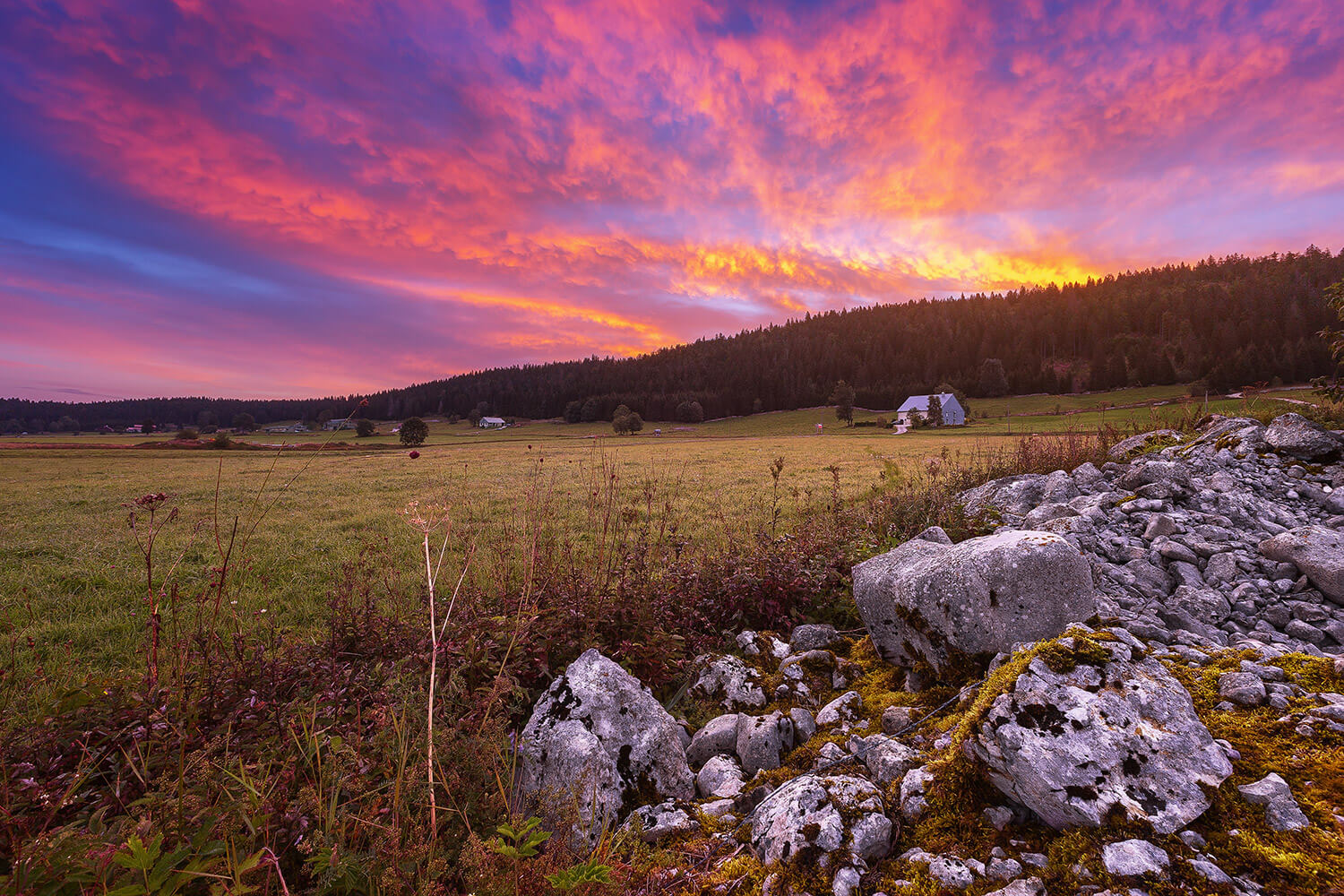 paysage du doubs