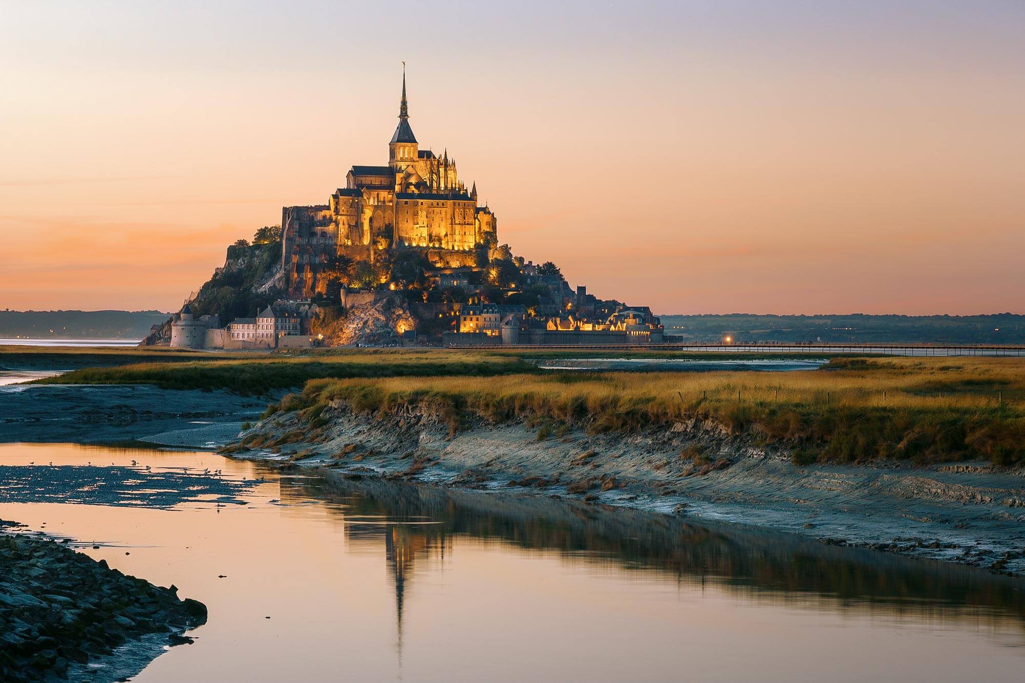 mont st michel paysage